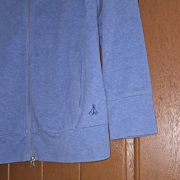 Pendleton Full Zip Sweater Blue Size Medium - Picture 3 of 5